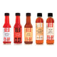 Red Clay Hot Sauce Whole Shebang Variety Pack - 5 Piece Assortment of Original, Carolina Hot, Verde, Hot Honey & Southern Honey