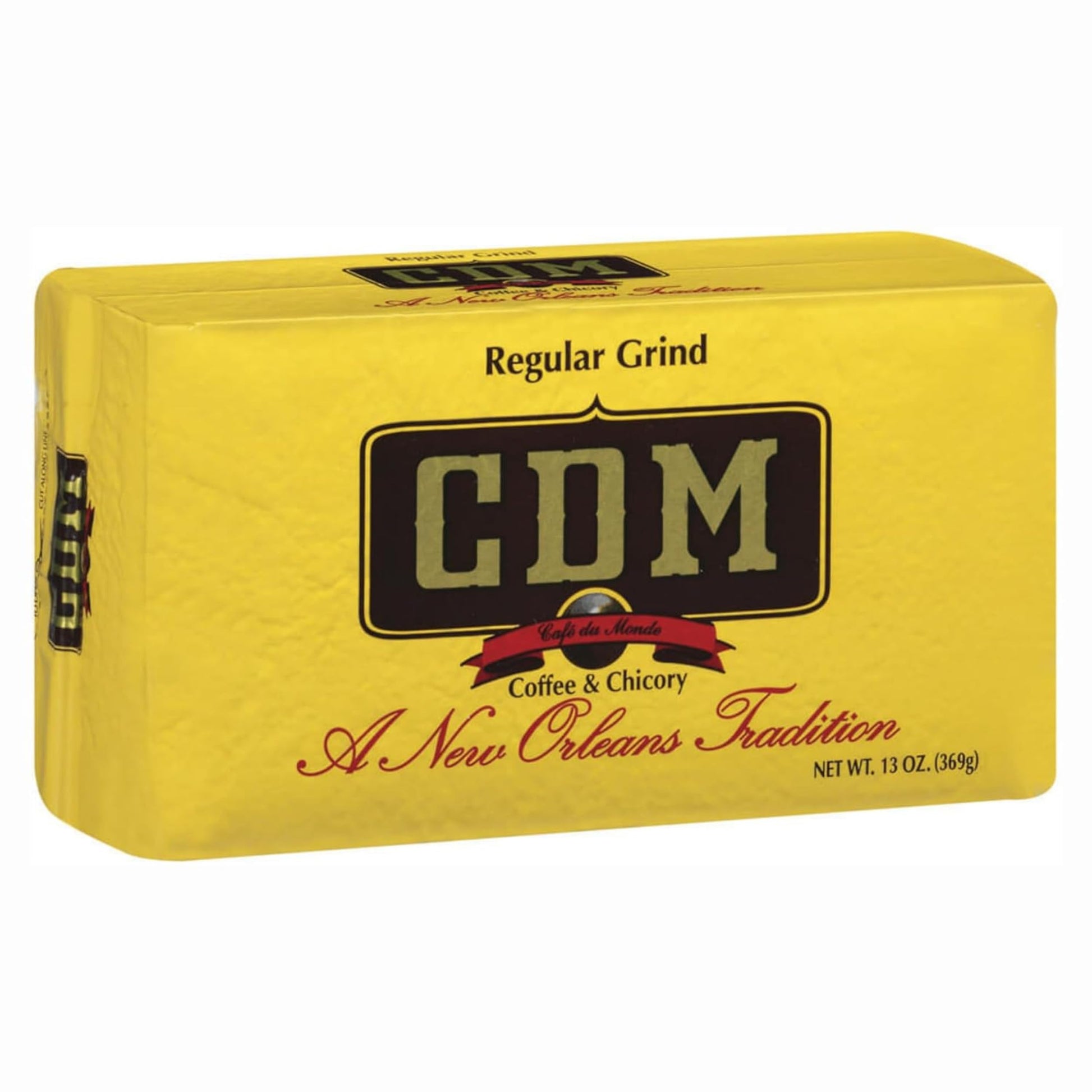 CDM Ground Coffee & Chicory Regular Grind, 13oz Bag, Pack of 1