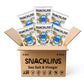 Snacklins Plant Based Crisps Sea Salt & Vinegar - Gluten Free, Grain Free, 100% Kosher, Vegan Healthy Snacks, Crunchy Puffed Sna
