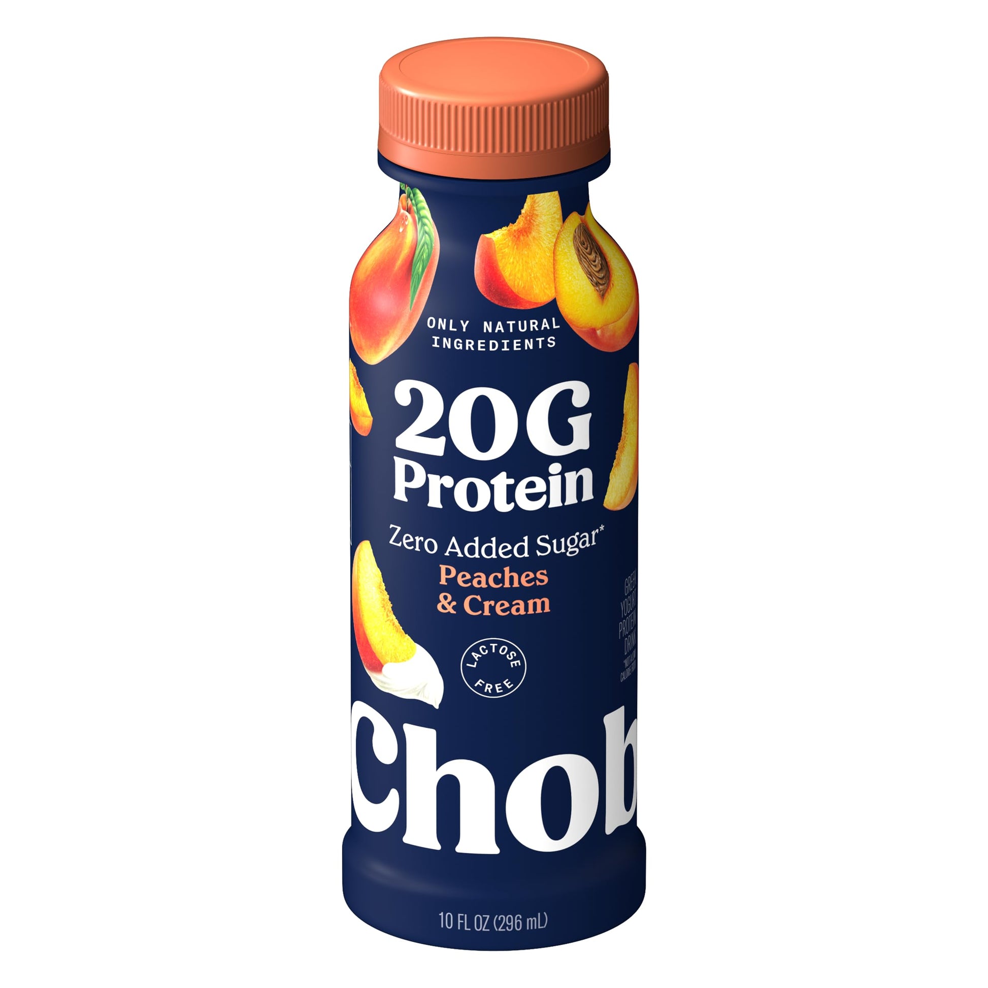 Chobani 20g Lowfat Greek Yogurt Drink Peaches & Cream 10 fl oz