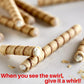 Pirouline - Vanilla Rolled Wafers - Rolled Wafer Sticks, Crème Filled Wafers, Rolled Cookies For Coffee, Tea, Ice Cream, Snacks, Parties, Gifts, And More - 14.1Oz Tin 6 Pack