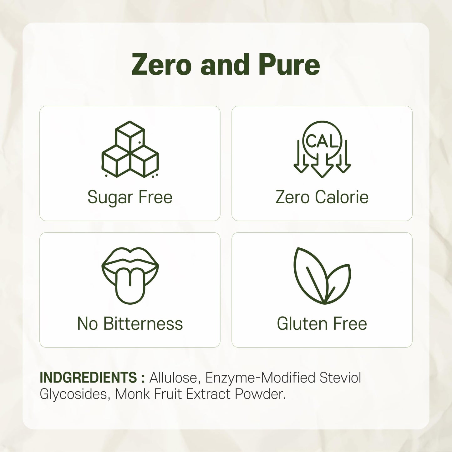 MONKSHUSHU Allulose Syrup 18.7 Fl Oz - Allulose 99.692%, Keto Diet, Vegan friendly, Stevia Blend Thin Syrup, Zero Calorie Sugar