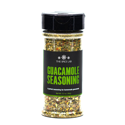 The Spice Lab Guacamole Mix Seasoning for Avocado - Shaker Jar - Perfect for Your Guacamole Seasoning Chip Dip or With Tacos and