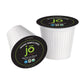 No Fun Jo Decaf: 48 Cups, Organic Medium Dark Roast Swiss Water Process For Keurig K-Cup Compatible Malt-Inspired, Fresh Seal Single Serve Cups, Fair Trade Certified Kosher Non-Gmo Gluten Free By Jo Coffee®
