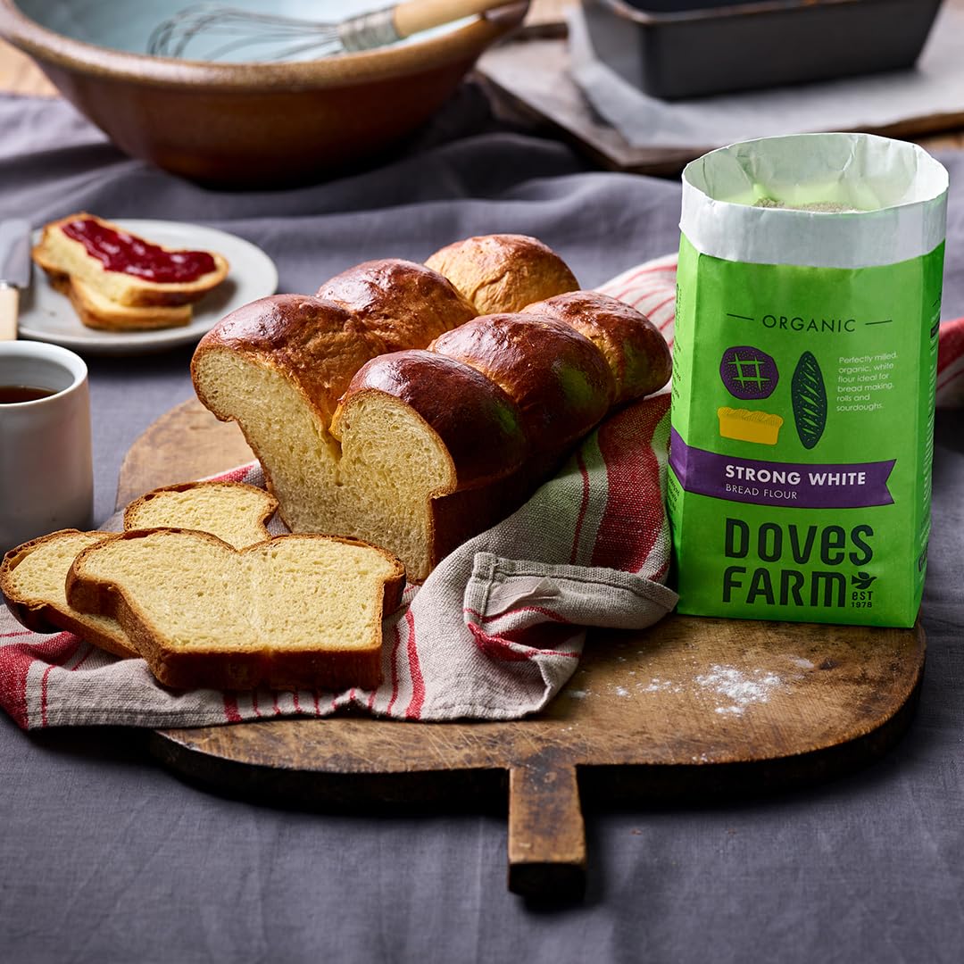 Doves Farm Strong White Bread Flour 2 X 1.5Kg
