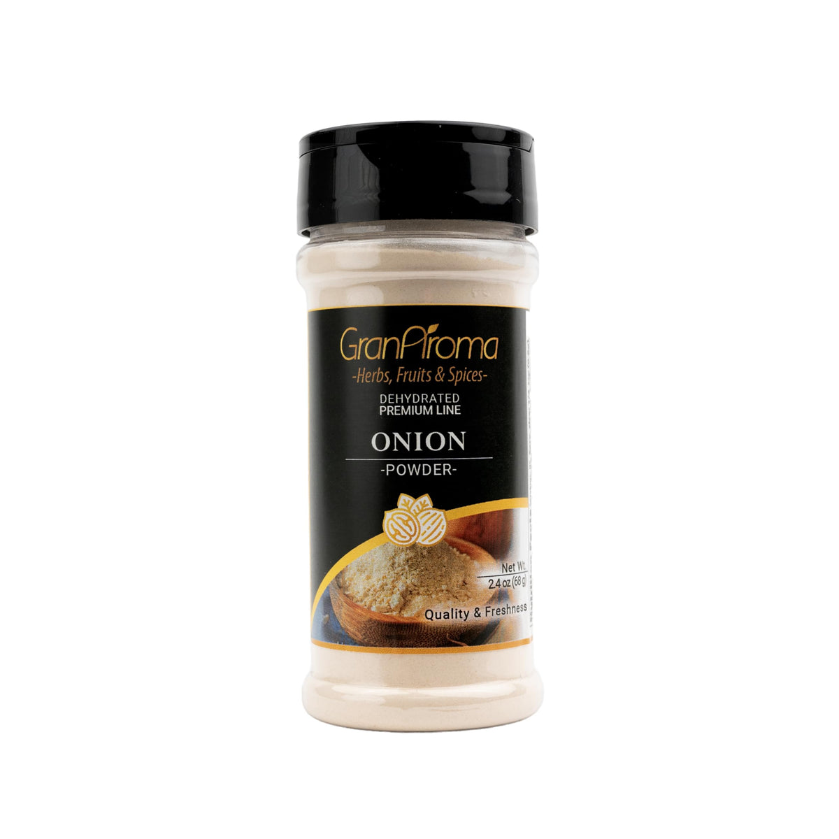 GranAroma Onion Powder, Versatile Seasoning, Soups & Pastas (2.4 Ounce)
