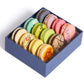French Macaroons Premium Cookies Chocolate Gift Box Basket Snacks Food Care Package For College Students Mothers Day Kids Gradua