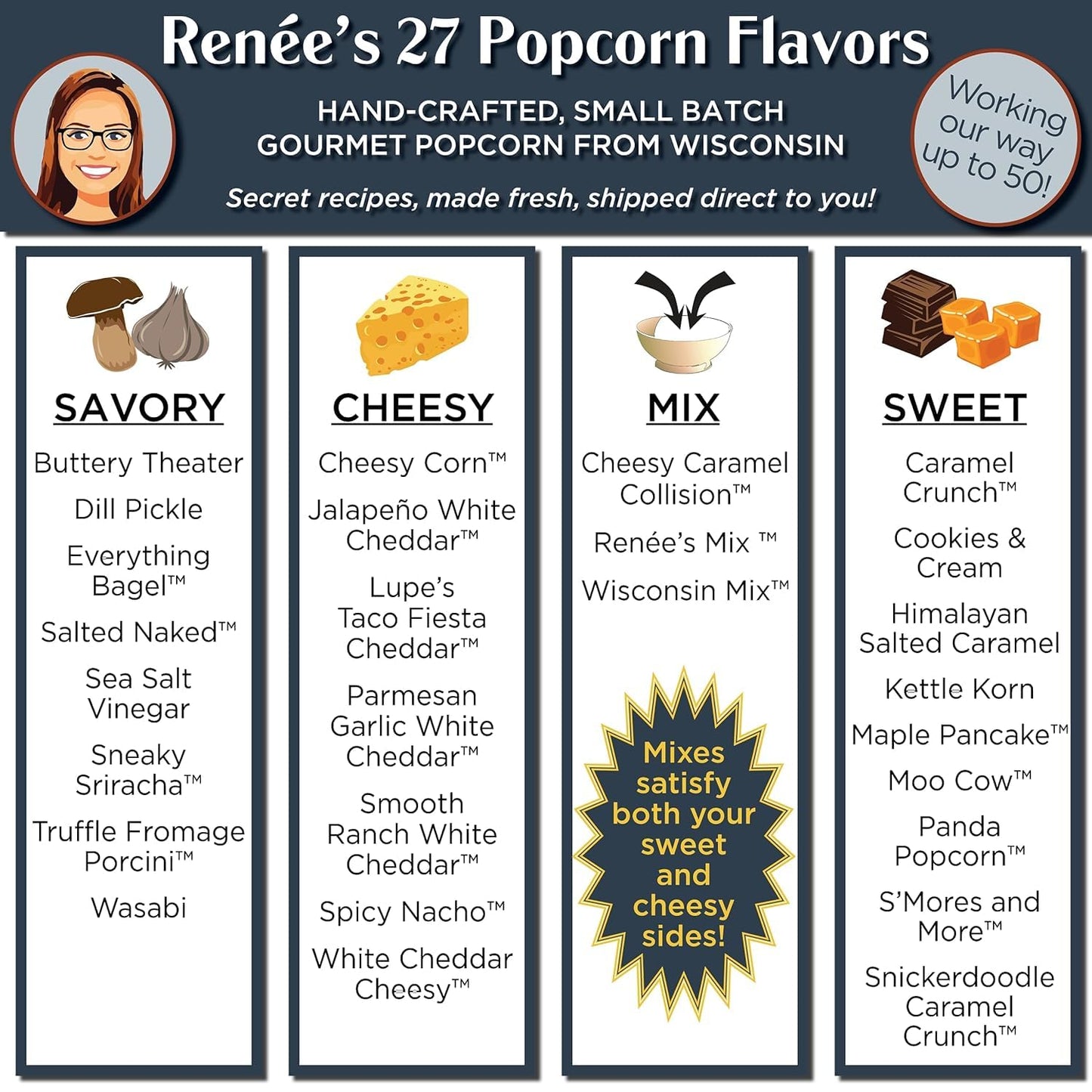 Ren  Es Dill Pickle Gourmet Popcorn - Tangy And Tart Just Like The Pickles, This Savory And Crunchy Bold Flavor Delights On Hand