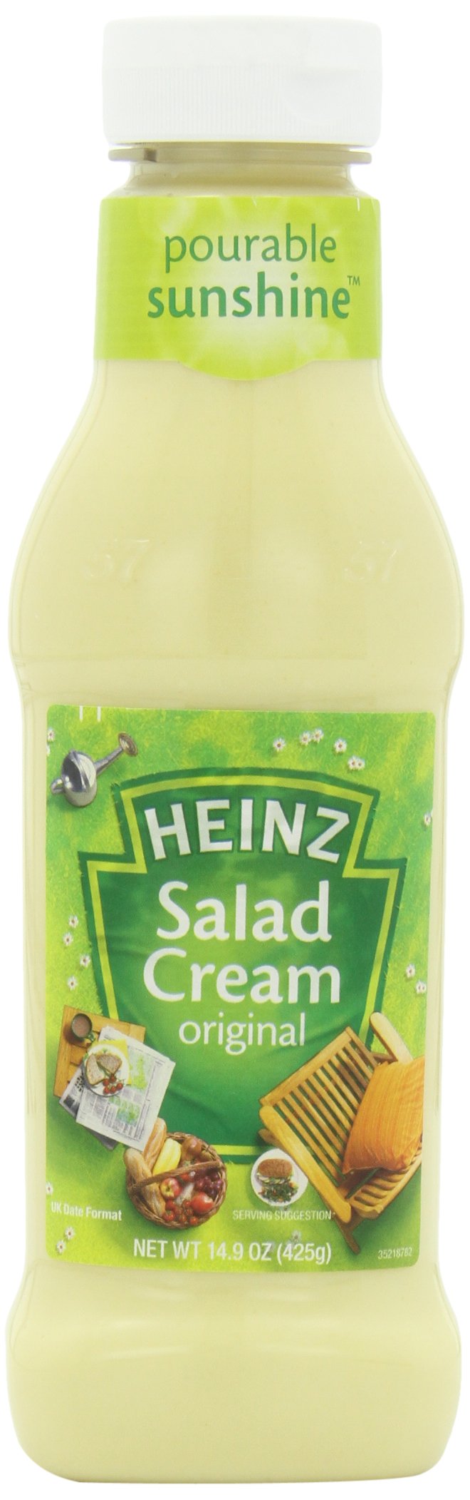 Heinz Salad Cream (Dressing) Original, 14.9-Ounce Squeeze Bottle (Pack Of 6)