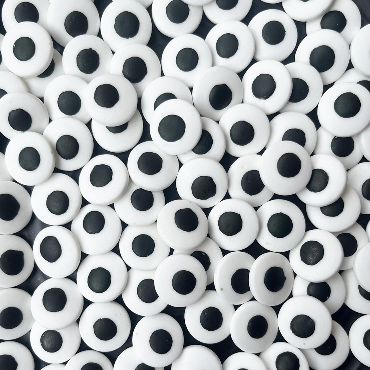 Halloween Weraru Big Candy Eyeballs Eye Ball Sweets Cake Cupcake Toppers Cookie Dessert Sprinkles Decorations for Birthday Party