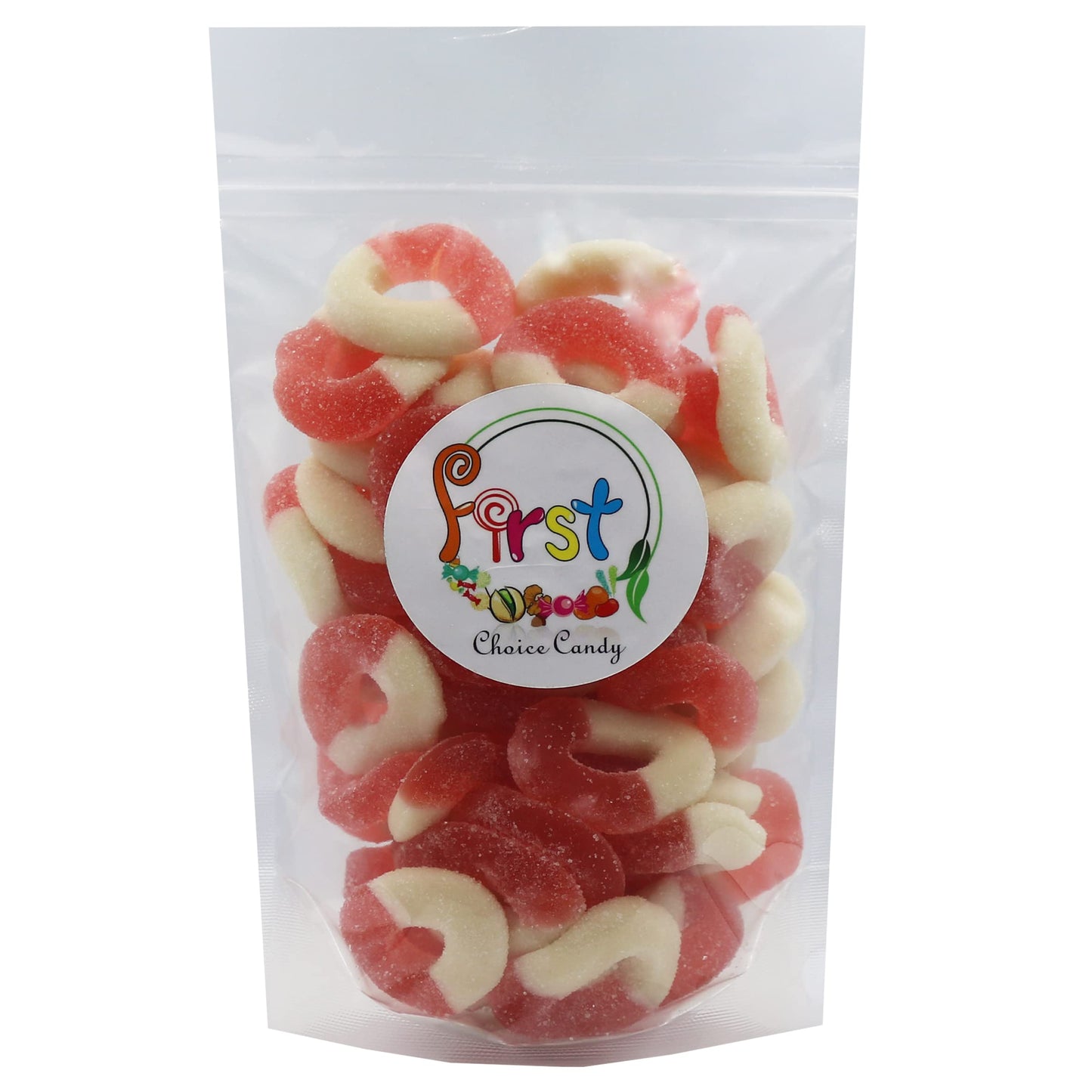 Firstchoicecandy Gummy Rings (Watermelon, 4.5 Pound (Pack Of 1))