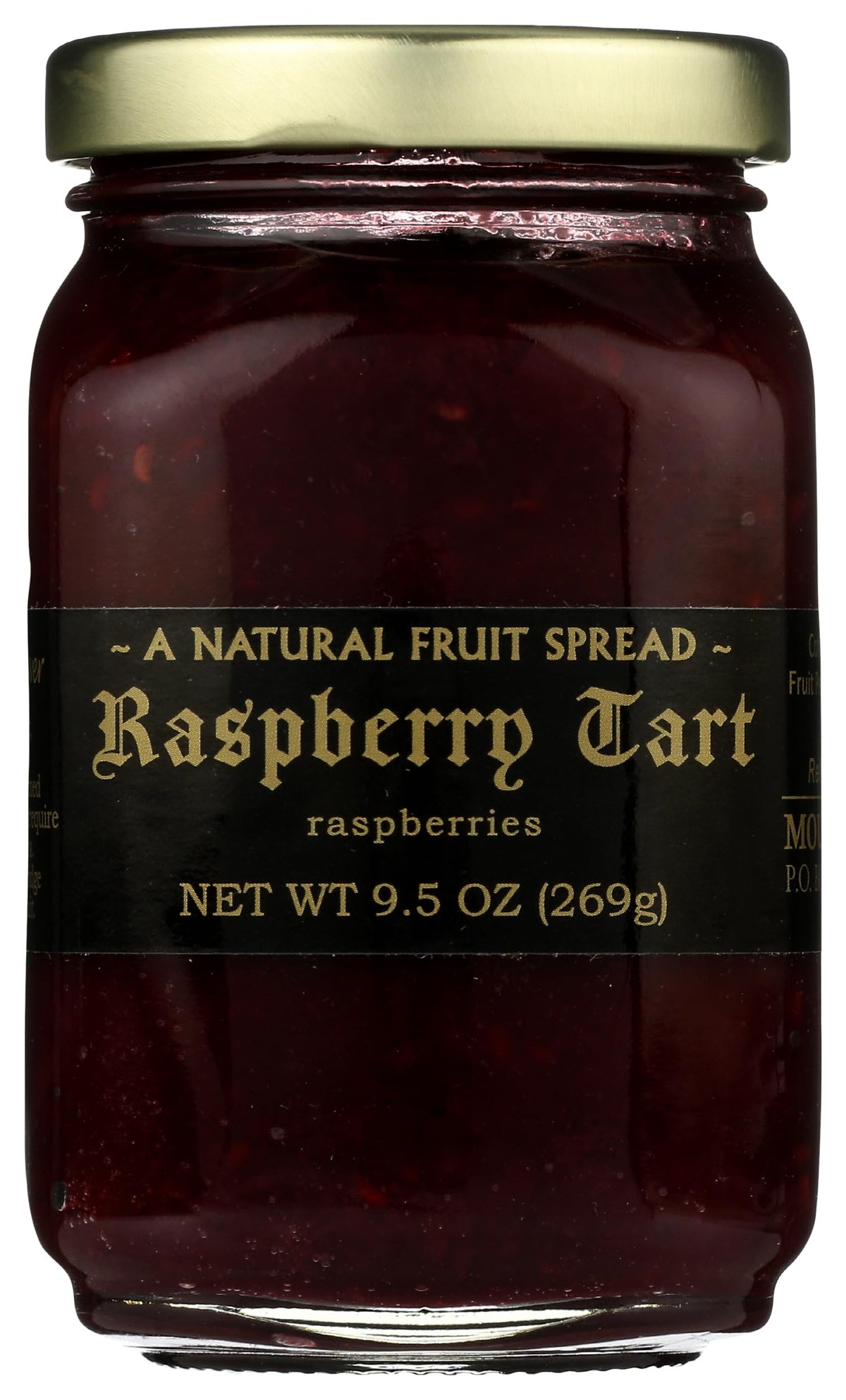 MOUNTAIN FRUIT COMPANY Raspberry Tart Jam, 9.5 OZ