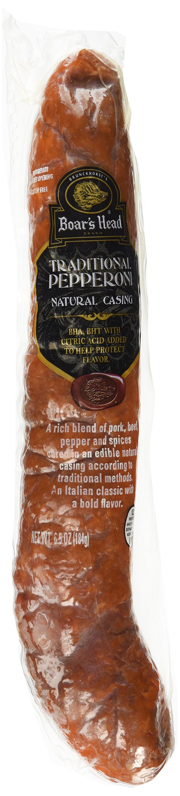 Boars Head Natural Casing Pepperoni