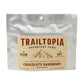 Trailtopia Raspberry Chocolate Oatmeal Nutrient-Packed Breakfast for Camping and Hiking | Vegan, Gluten-Free, Freeze-Dried Backp
