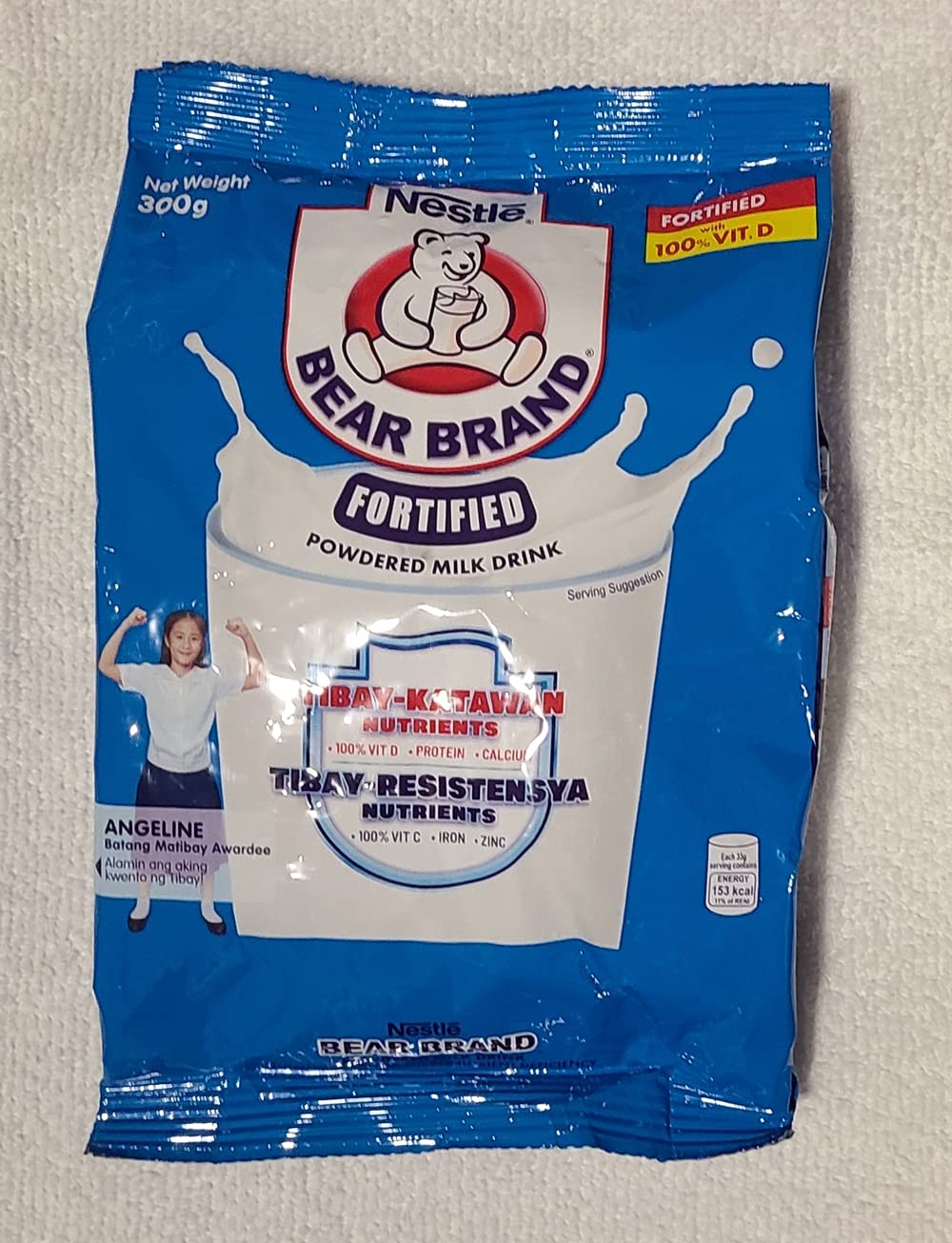 Bear Brand Fortified Powdered Milk 300 grams (x1 pack) (1)