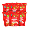 Go Raw Organic Sprouted Chili Lime Sprouted Snacking Seeds, 4 oz, 6 Pack, Pumpkin & Sunflower Seeds, Keto, Kosher