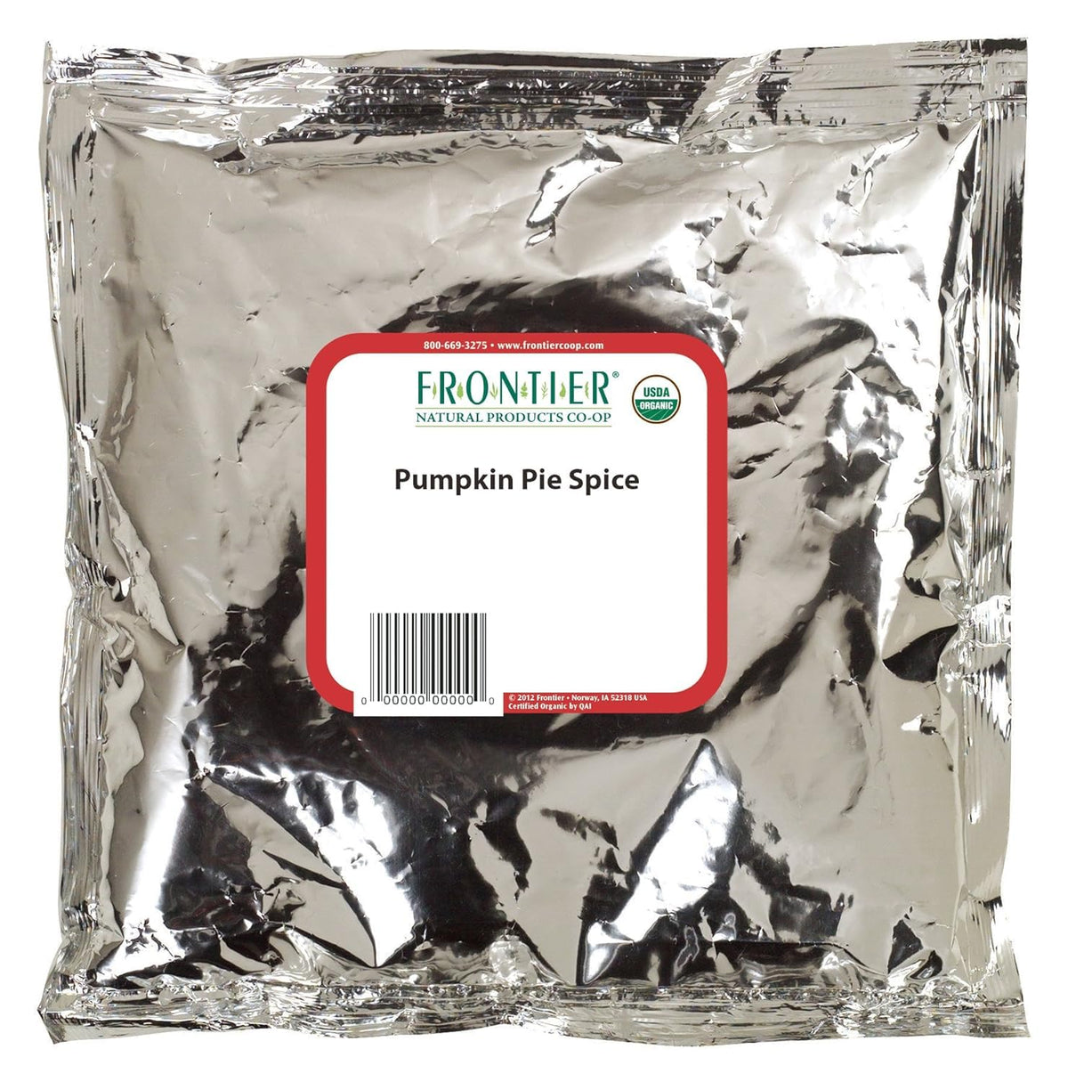Frontier Co-op Organic Pumpkin Pie Spice, 16 Ounce, Nutmeg, Cloves, Ginger, Cinnamon, Kosher