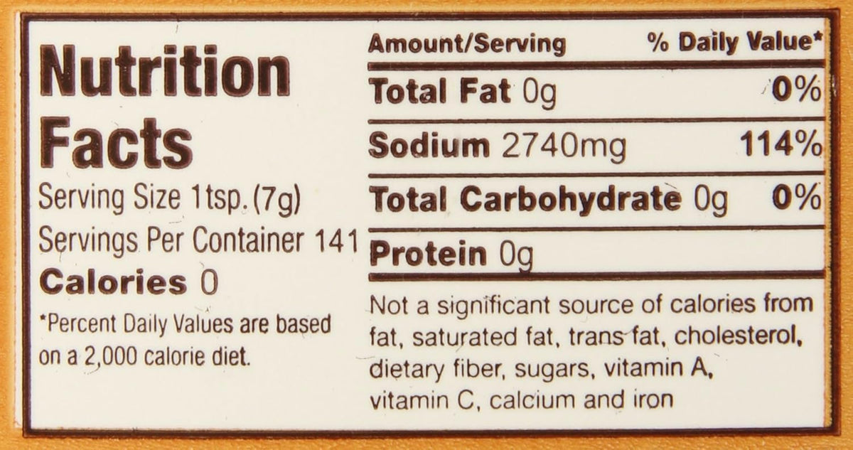 Pantryware Essentials Concession Essentials Flavacol Popcorn Season Salt, 1ct-35oz Carton. 1 Count