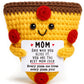 OCCdesign Mini Mom Christmas Birthday Gifts from Daughter Son Husband Cute Handmade Crochet for Mother Mommy New Bonus Stepmom M