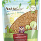 Food To Live Buckwheat Kasha, 4 Pounds – Grechka, Toasted Whole Groats, Made From Hulled Seeds, Kosher, Bulk. Rich In Dietary Fiber, Copper, Manganese, And Magnesium, Sirtfood