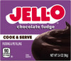 JELLO Chocolate Fudge Cook & Serve Pudding Mix (3.4oz Box, Pack of 6)