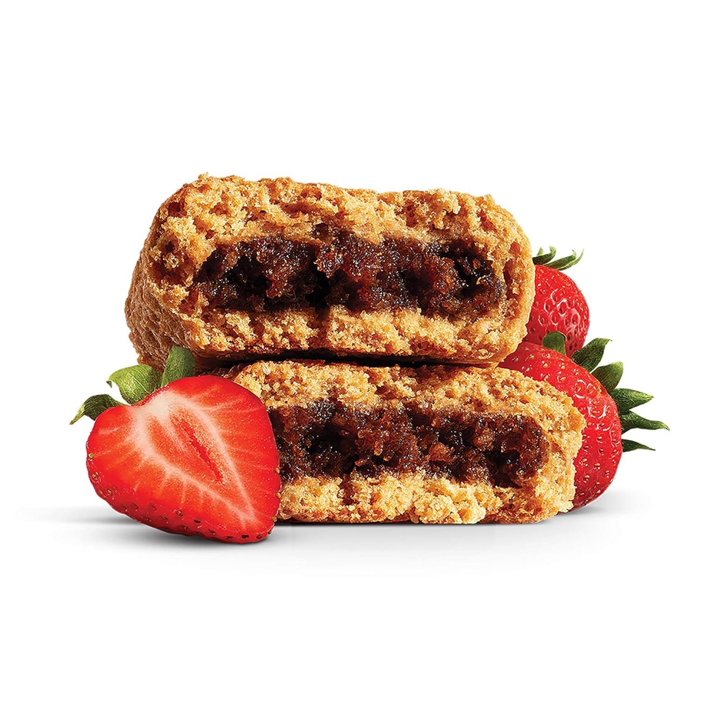 Natures Bakery Whole Wheat Fig Bars, Strawberry, Real Fruit, Vegan, Non-Gmo, Snack Bar, 7 Boxes With 12 Twin Packs (84 Twin Pack