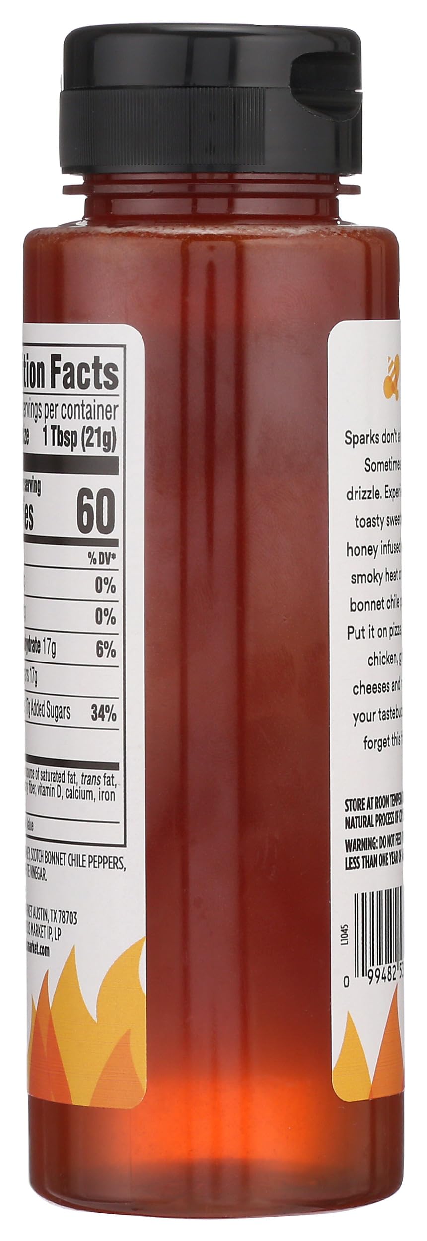365 by Whole Foods Market Hot Honey, 12 Ounce - Sweet Spicy Flavor for Cooking and Drizzling