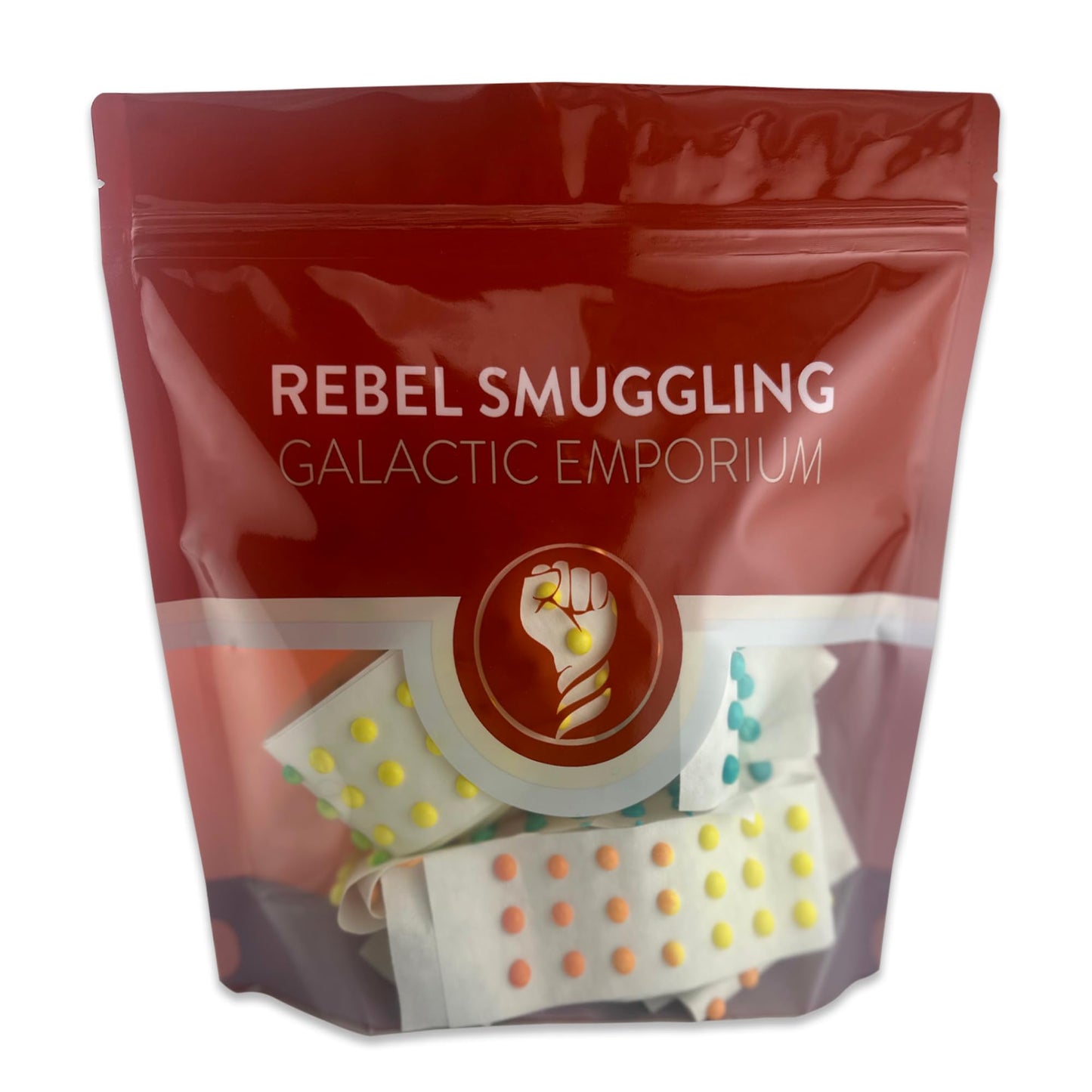 Rebel Smuggling Candy Buttons Sheets, Retro Candy, 50 Pack, 8x10x2