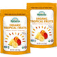 Natierra Organic Freeze-Dried Tropical Fruits | Non-GMO & Vegan | 1.5 Ounce (Pack of 2)