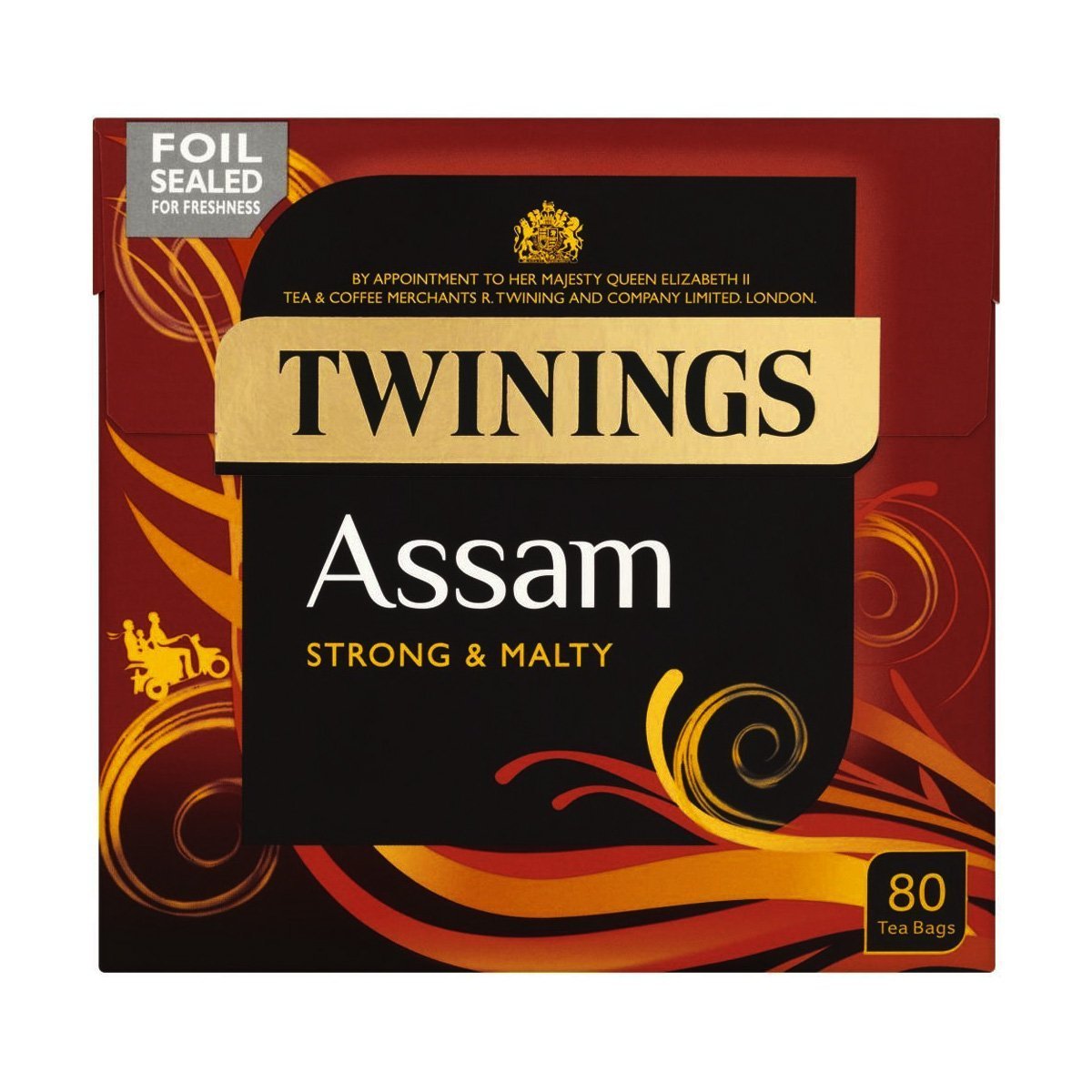 Twinings Assam Strong And Mighty 80 Tea Bags
