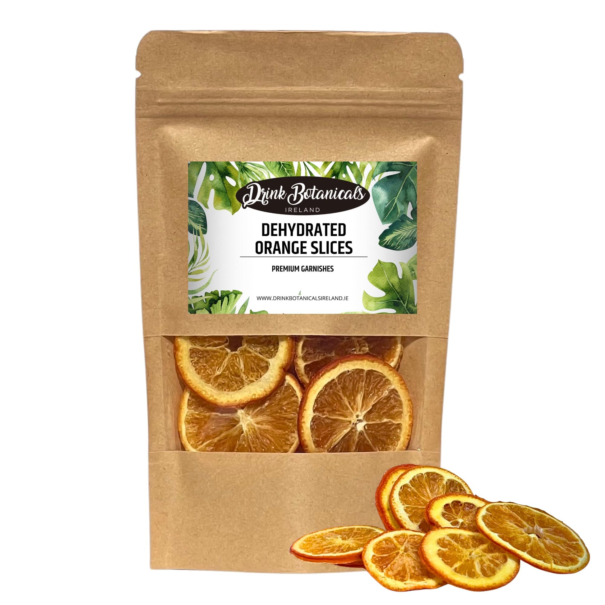Dehydrated Dried Orange Slices Wheels | Approx 17+ Slices | 100% Natural | Sugar Free | Gluten Free | Dehydrated Orange Wheels For Mixed Flavors  Garnishes  Deserts | Fruit Slice | 1.76 Oz | 50 Grams