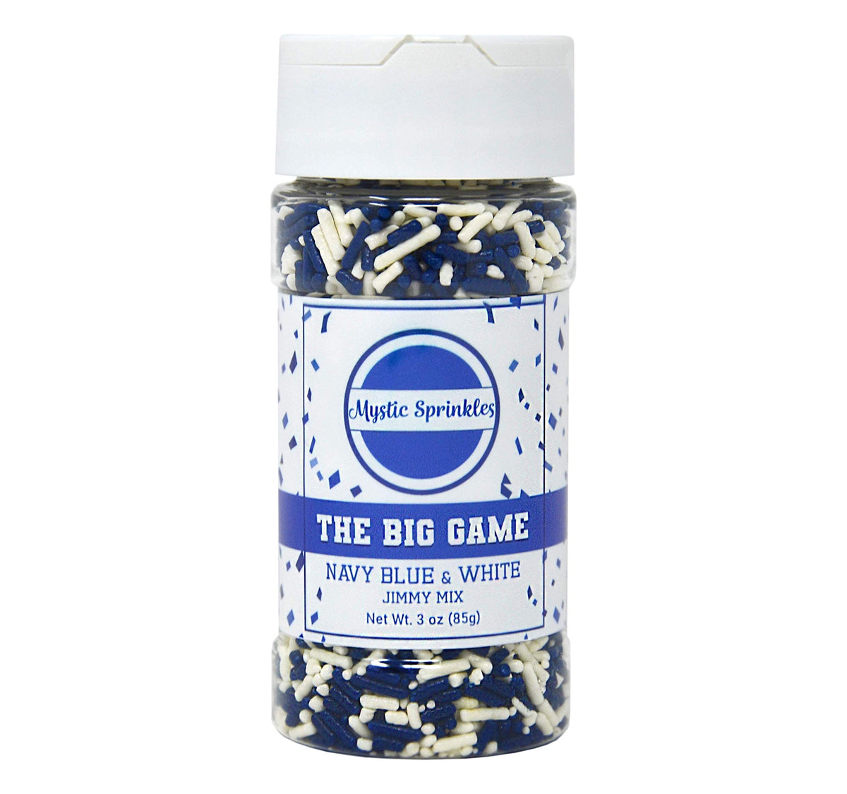 Mystic Sprinkles The Big Game Jimmy Mix 3Oz Bottle (Navy Blue & White)