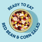 Wild Planet Ready-to-Eat Wild Tuna, Bean & Corn Salad with Organic Sweetcorn, Red Peppers and Carrots, 5.6oz, Pack of 1