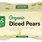 365 By Whole Foods Market, Organic Diced Pears, 4 Count, 16 Ounce