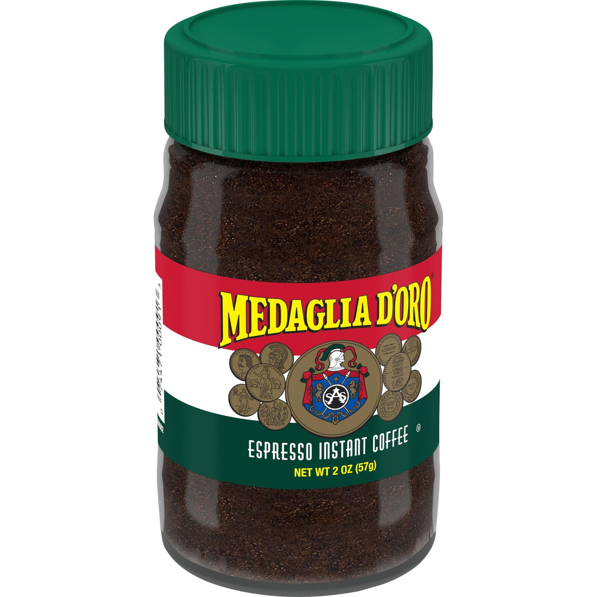 Medaglia DOro Instant Espresso Coffee, 2-Ounce Jars (Pack of 6)