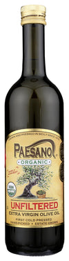 PAESANO Organic Extra Virgin Oil Olive, 25 FZ