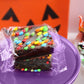 Happy Halloween Cookies Brownies Gift Basket Chocolate Fudge Brownie Cake Gift For Men Women Package | Nut Free Dairy Free