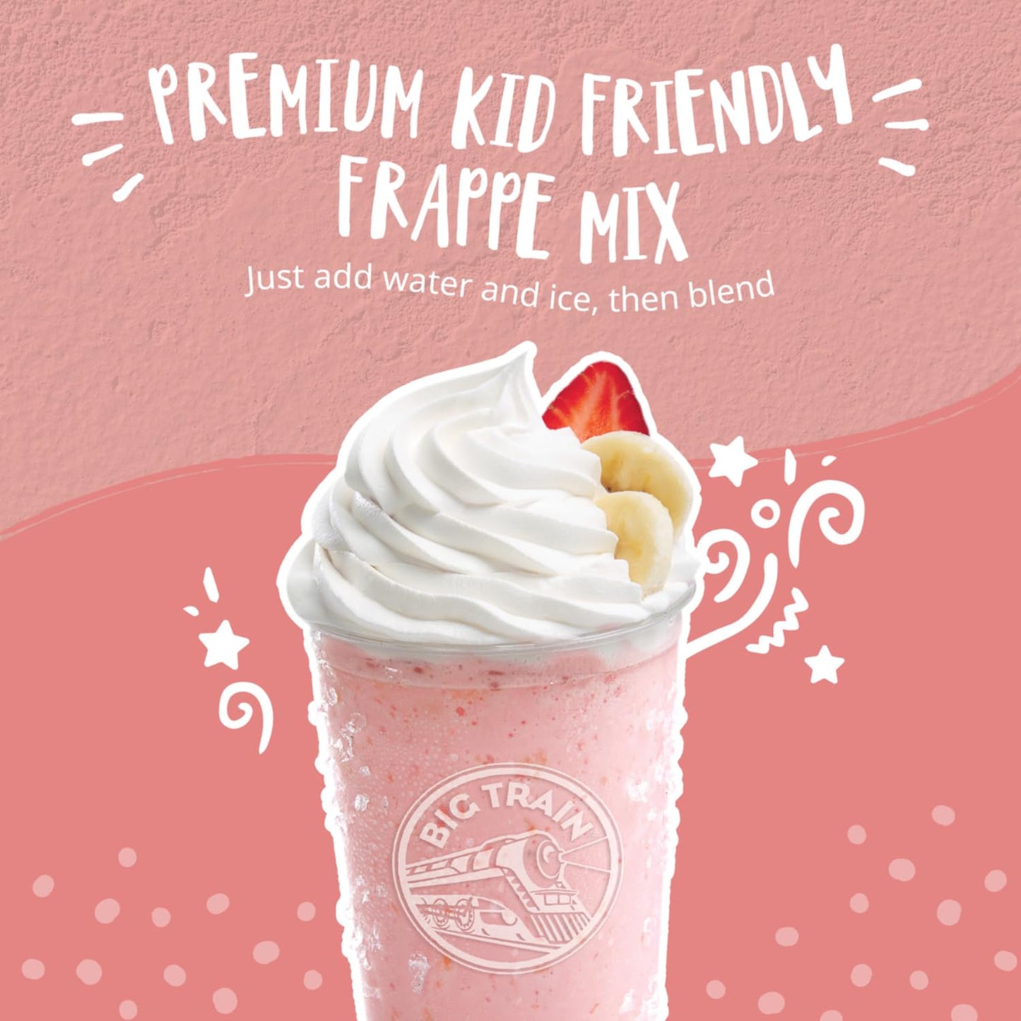 Big Train Kidz Kreamz Cotton Candy Blended Beverage Mix, 3.5 Pound (Pack Of 1)