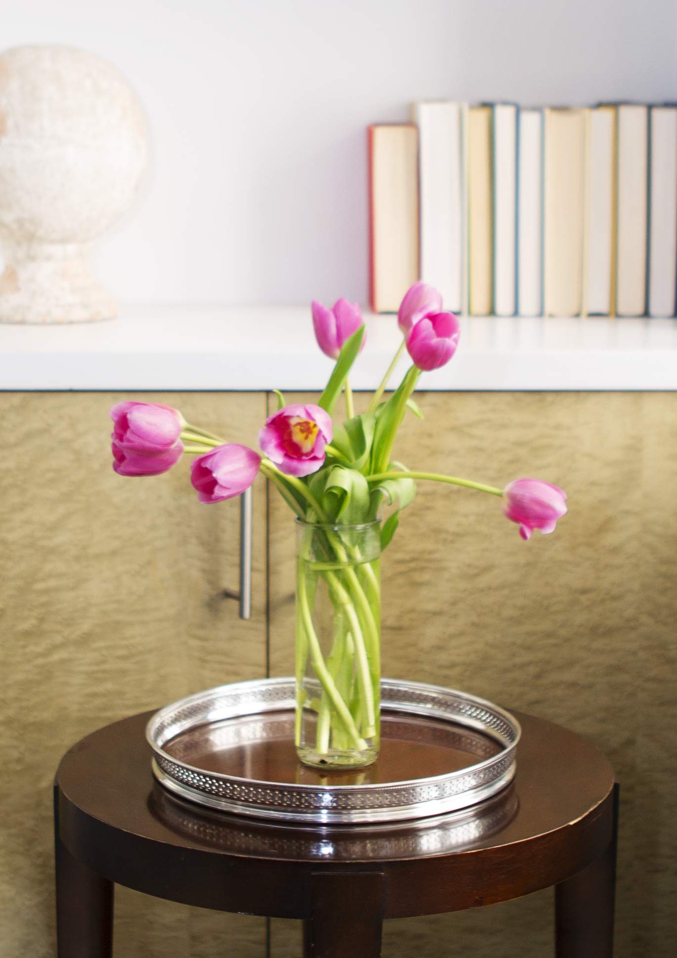 Kabloom Flowers - Mothers Day Collection - Bouquet Of 10 Pink Tulips Without Vase - Gift For Birthday, Anniversary, Get Well, Thank You, Valentine, Mother’S Day Fresh Flowers