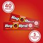Wrigley'S Big Red Chewing Gum Bulk Pack, 5 Sticks Per Pack (40 Total Packs)