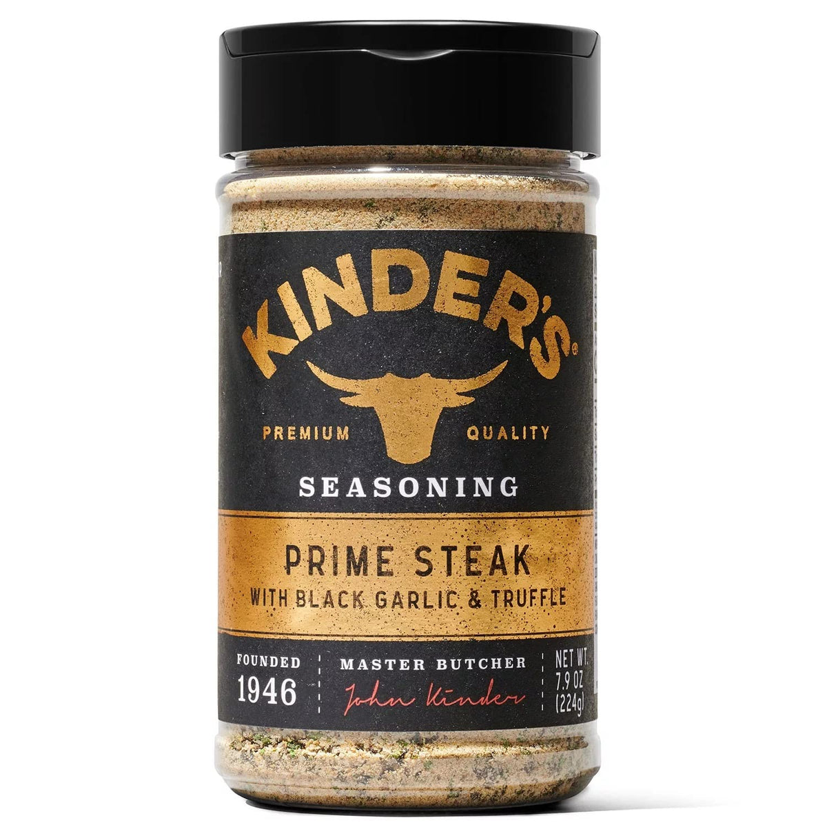 Kinder'S Prime Steak With Black Garlic & Truffle Seasoning (7.9 Ounce)