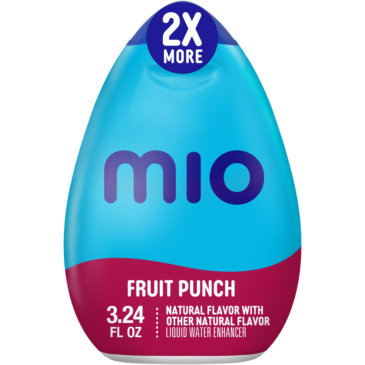 mio Fruit Punch Flavored with other natural flavor Liquid Water Enhancer, 3.24 fl oz Bottle