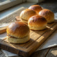 EURO CLASSIC IMPORTS Cristal Hamburger Bun 4 Count, 9.17 OZ