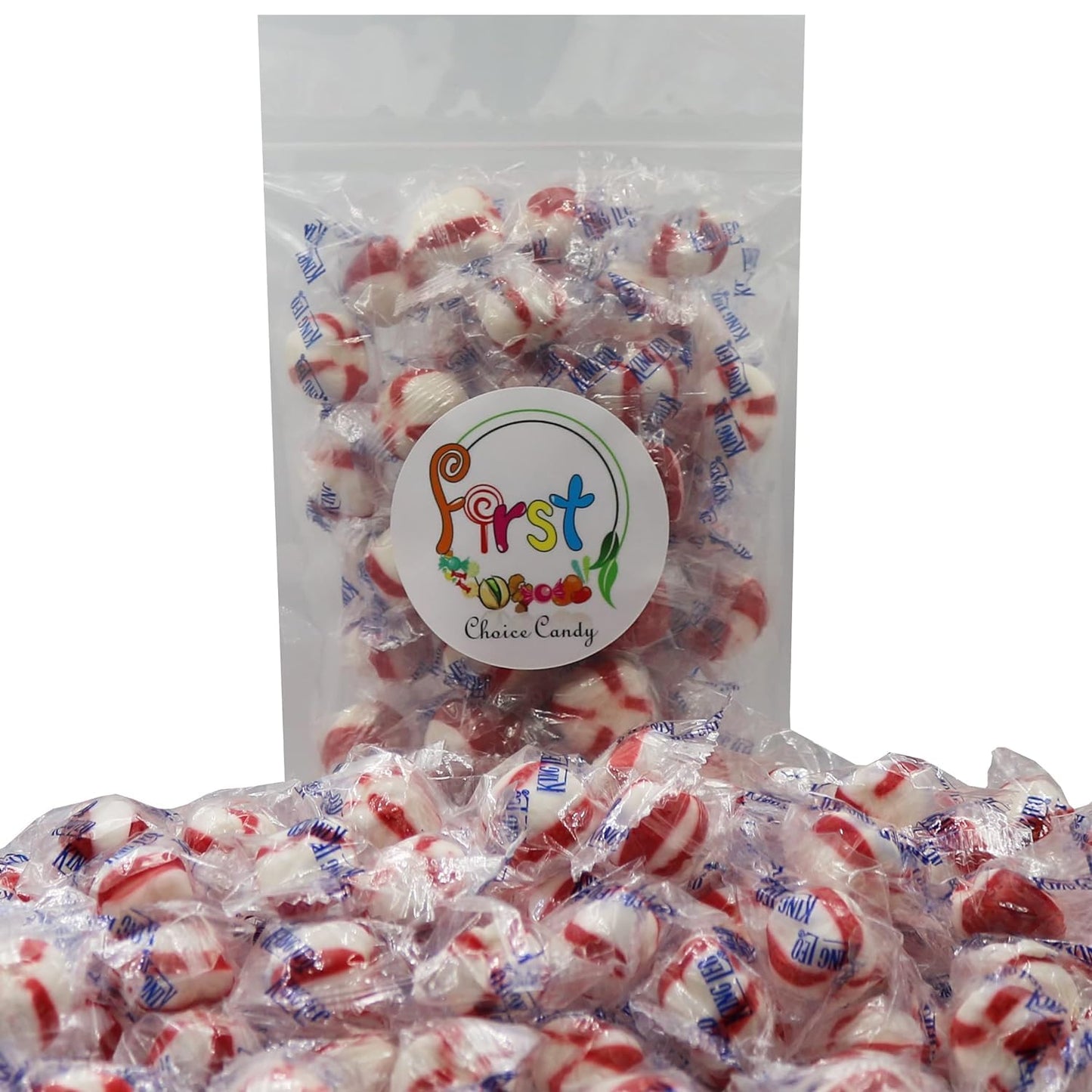 Firstchoicecandy Starlight Mint Hard Candy Disc (2 Pound (Pack Of 1), Soft Peppermint)