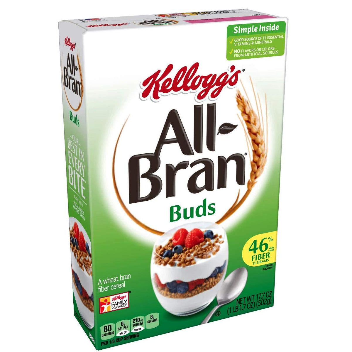 All-Bran All Bran Buds 17.7Oz (Pack Of 12)