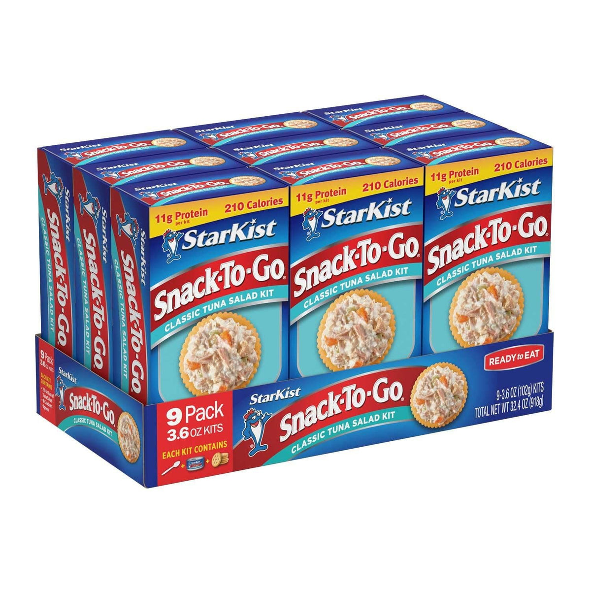 StarKist Tuna Salad Kit, 3.6 Ounce (Pack of 9)