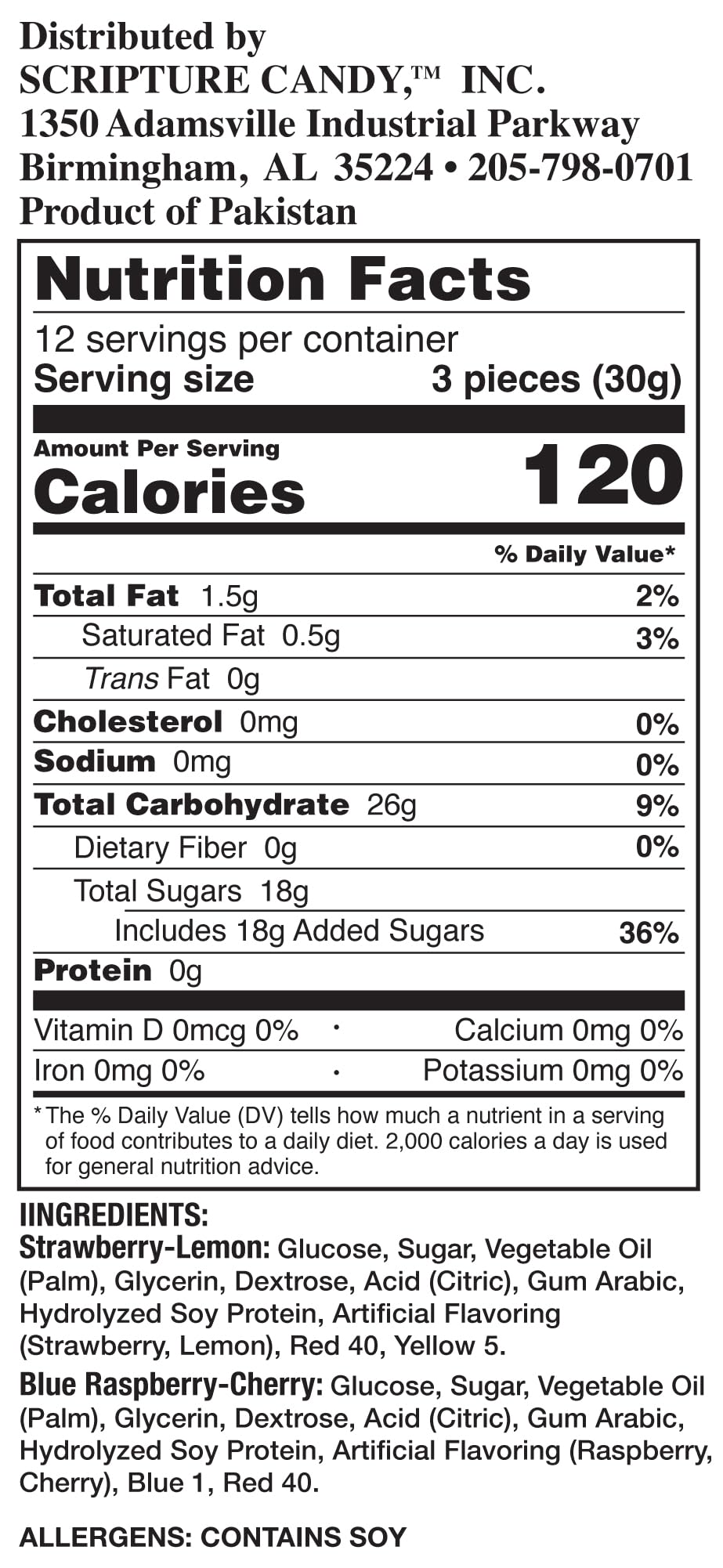 Scripture Candy, Valentine Joy Bars, 35 Count