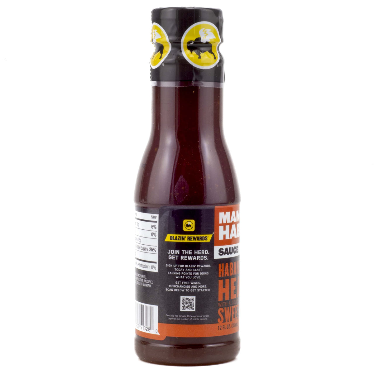 Buffalo Wild Wings Barbecue Sauces - Mango Habanero, 12 Fl Oz (Pack of 3)