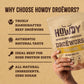 Howdysnax Handcraft Authentic Small Batch Drowors Beef Sticks Sugar Free, Soy Free, Paleo & Keto Friendly Snack