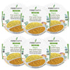 Food Earth Ready to Eat Indian Meal - Five Lentil Curry with Turmeric Rice - Organic, Vegan, Gluten-Free, GMO-Free, Plant-Based 